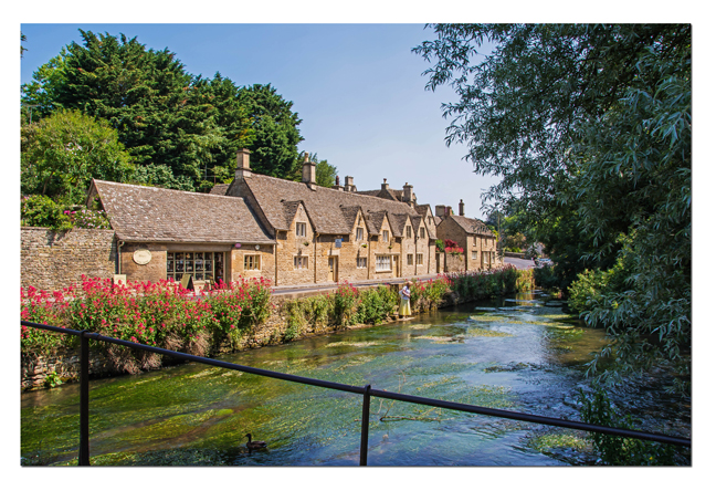 Bibury is situated in the Gloucestershire Cotswolds on the River Coln 9 miles from the market town of Burford.